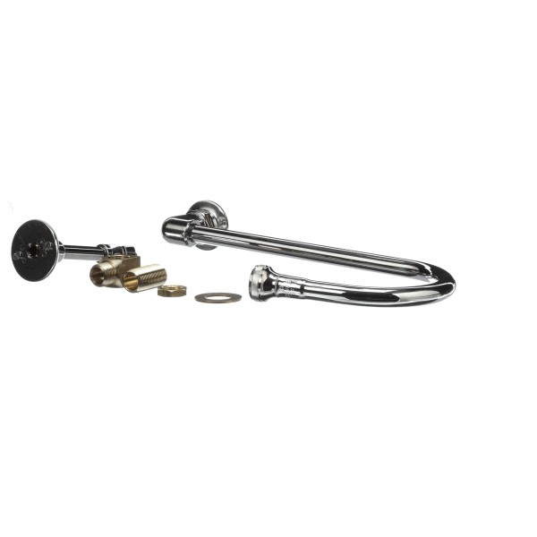 (image for) T&S Brass B-2456-W WALL MOUNT ELBOW, 123X RIGID GOOSENECK,